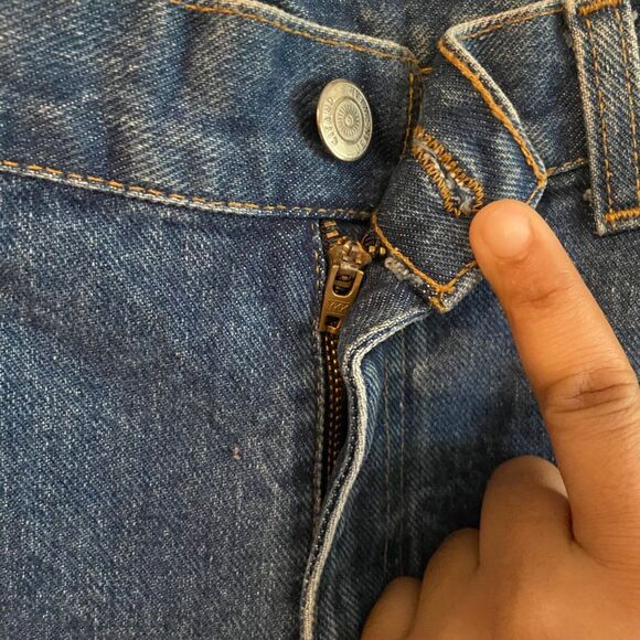 VTG Gitano Jeans Women Size 12 Petite Blue Straight Y2K Retro Mom 90's‎ Normcore - Picture 5 of 10